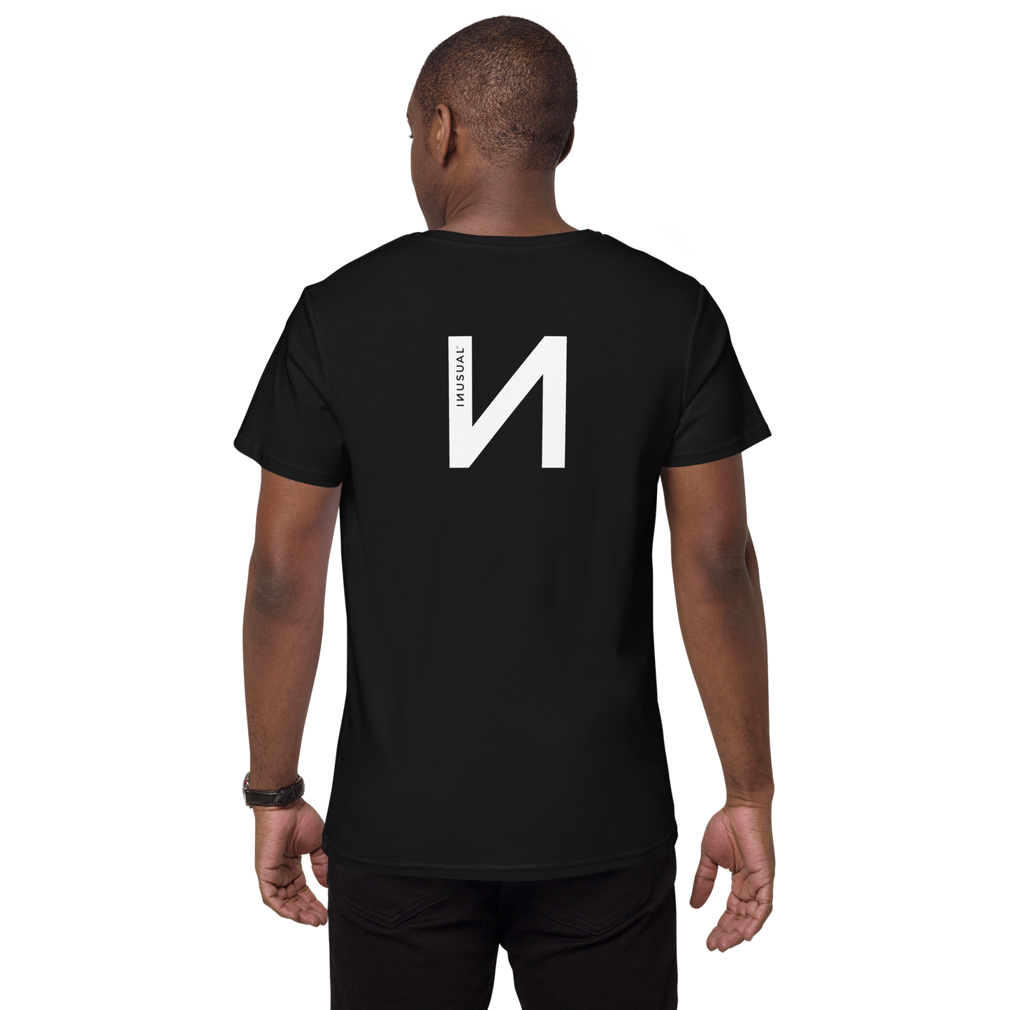 Camiseta premium de algodón para hombre