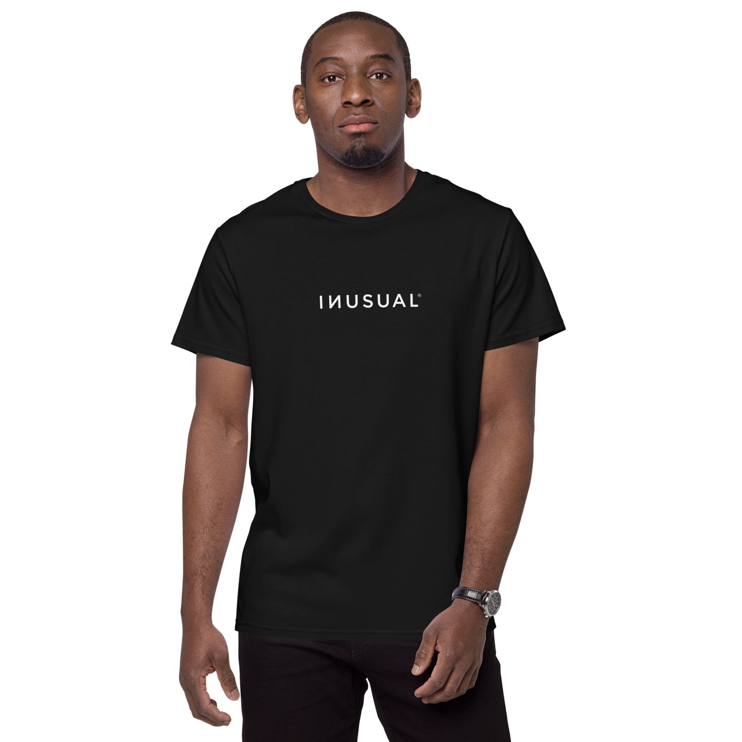 Camiseta premium de algodón para hombre