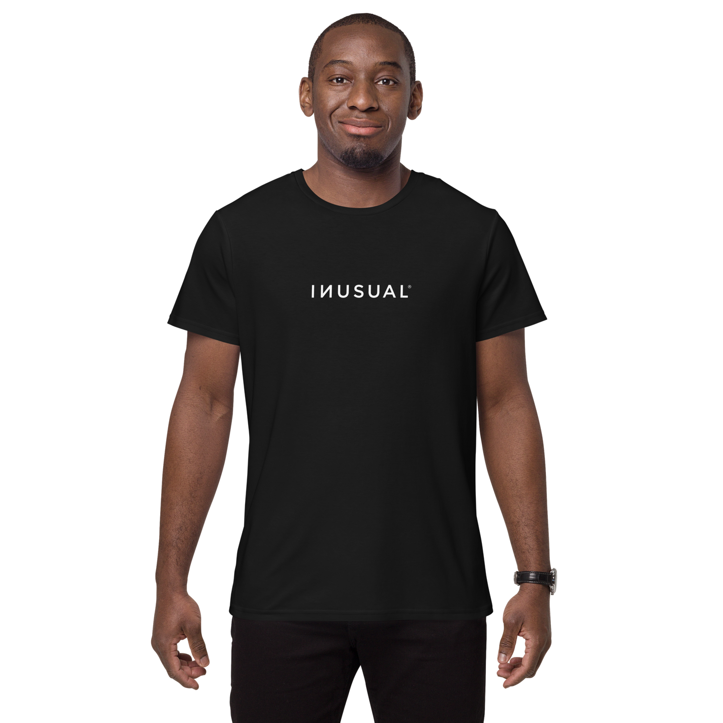 Camiseta premium de algodón para hombre