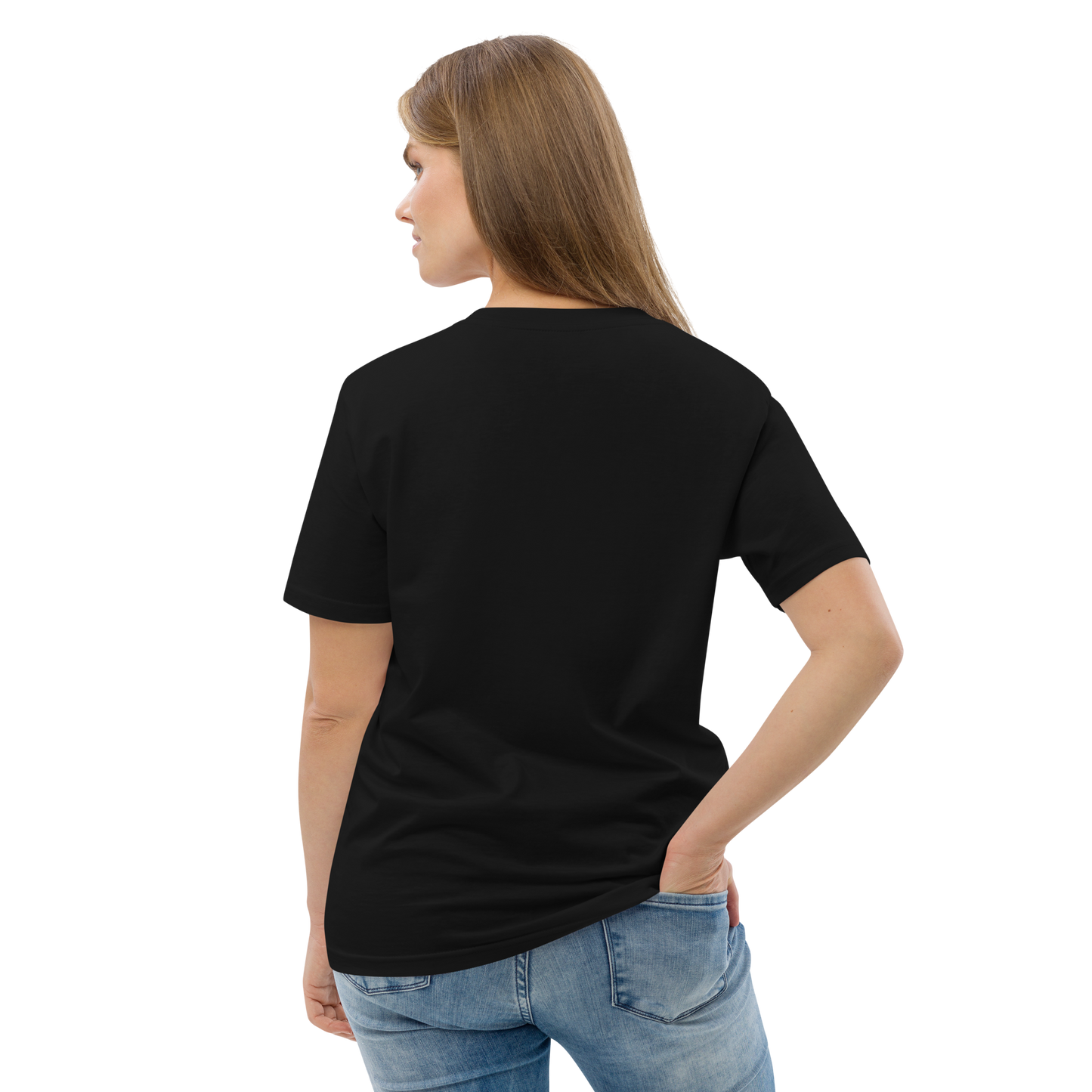 Camiseta Nobody grows alone. Negra